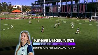 Katelyn Bradbury #21 - 2026 ECNL Spring Season Highlights