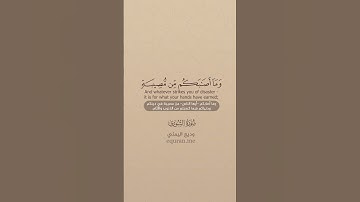 سورة الشورى [ 28 : 30 ] ~ الشيخ وديع اليمني