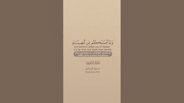سورة الشورى [ 28 : 30 ] ~ الشيخ وديع اليمني