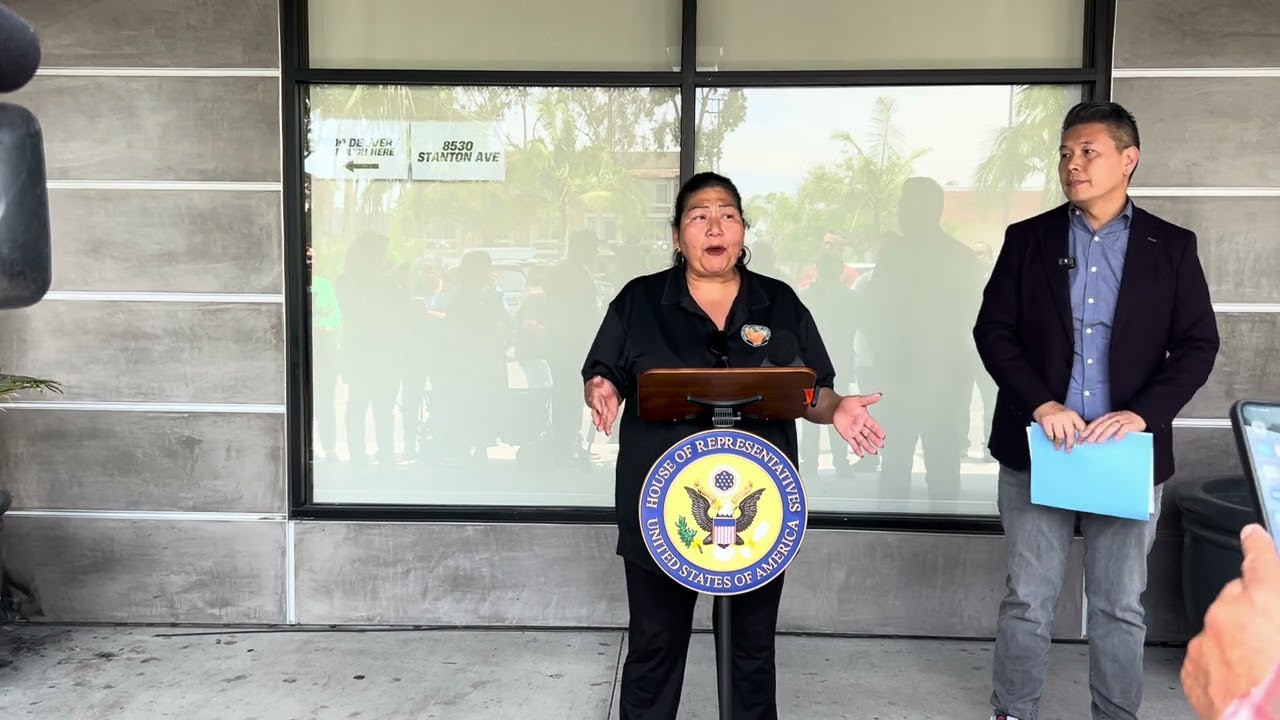 WATCH: Rep. Derek Tran Holds Press Conference on ICE Deportation Actions Across Southern California