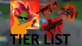 WHICH BW IS THE BEST? BW Weapons Tier List - Base Wars