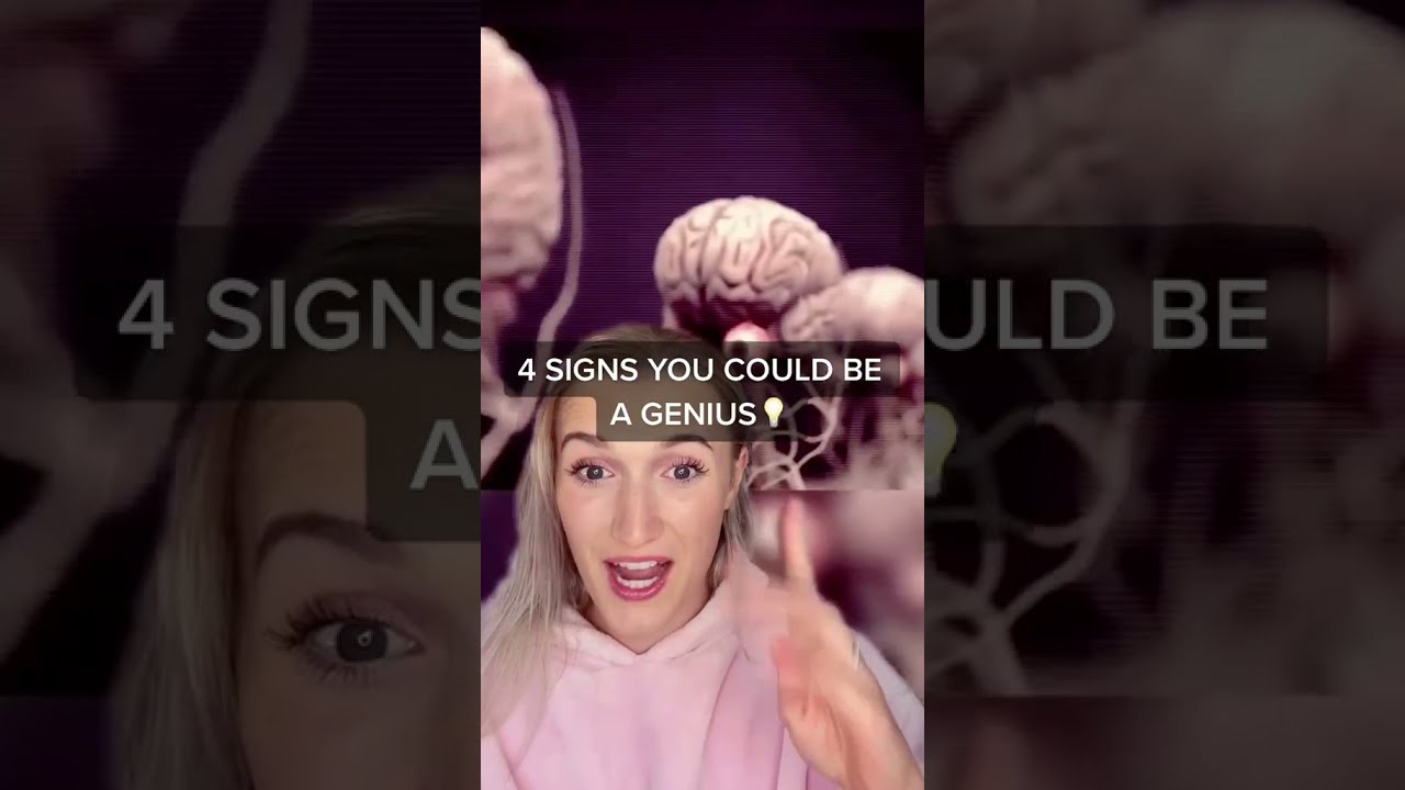 4 ПРИЗНАКА ТОГО, ЧТО ВЫ МОЖЕТЕ БЫТЬ ГЕНИЕМ! 🧠