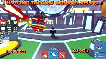 🤑 I HATCHED THE NEW HEROBOT-X19 AND IT
