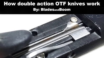 How do Double action OTF Knives work?! Well let me tell you!