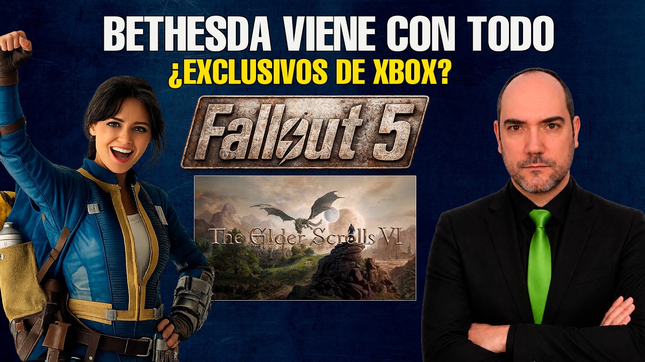 💥¡OFICIAL! FALLOUT 5 EN DESARROLLO, ELDER SCROLLS 6, REMASTERS DE FALLOUT 3 Y NEW VEGAS