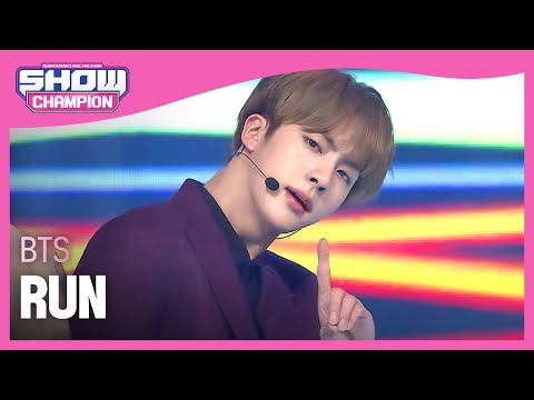[Show Champion] [쇼챔 설 특집] 방탄소년단 - 런 (BTS - RUN) l EP.383