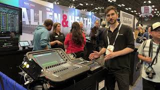 AES 2023 NYC - Allen & Heath Avantis Solo and CQ Mixers