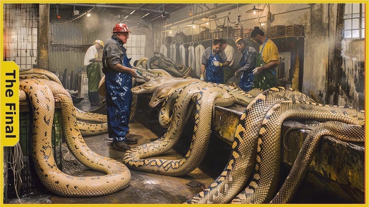 How Farmers In Australia Transport 125+ Tons Of Pythons Overnight # ...