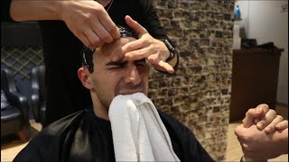 Kafasina Ve Sakalina Ağda Yaptik Kendi̇nden Geçti̇.. Black Sli̇me