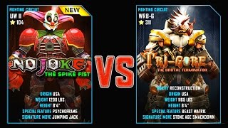 REAL STEEL WRB Final No Joke VS Tri Gore New Robots UPDATE (Живая сталь)