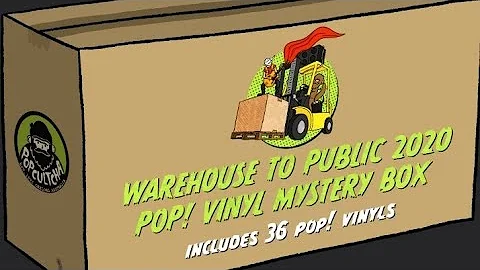 Part 1 of 2 Poplandia Mystery Box  Warehouse to Public (Box of 36  Funko Pop Vinyl Figures) $199.99