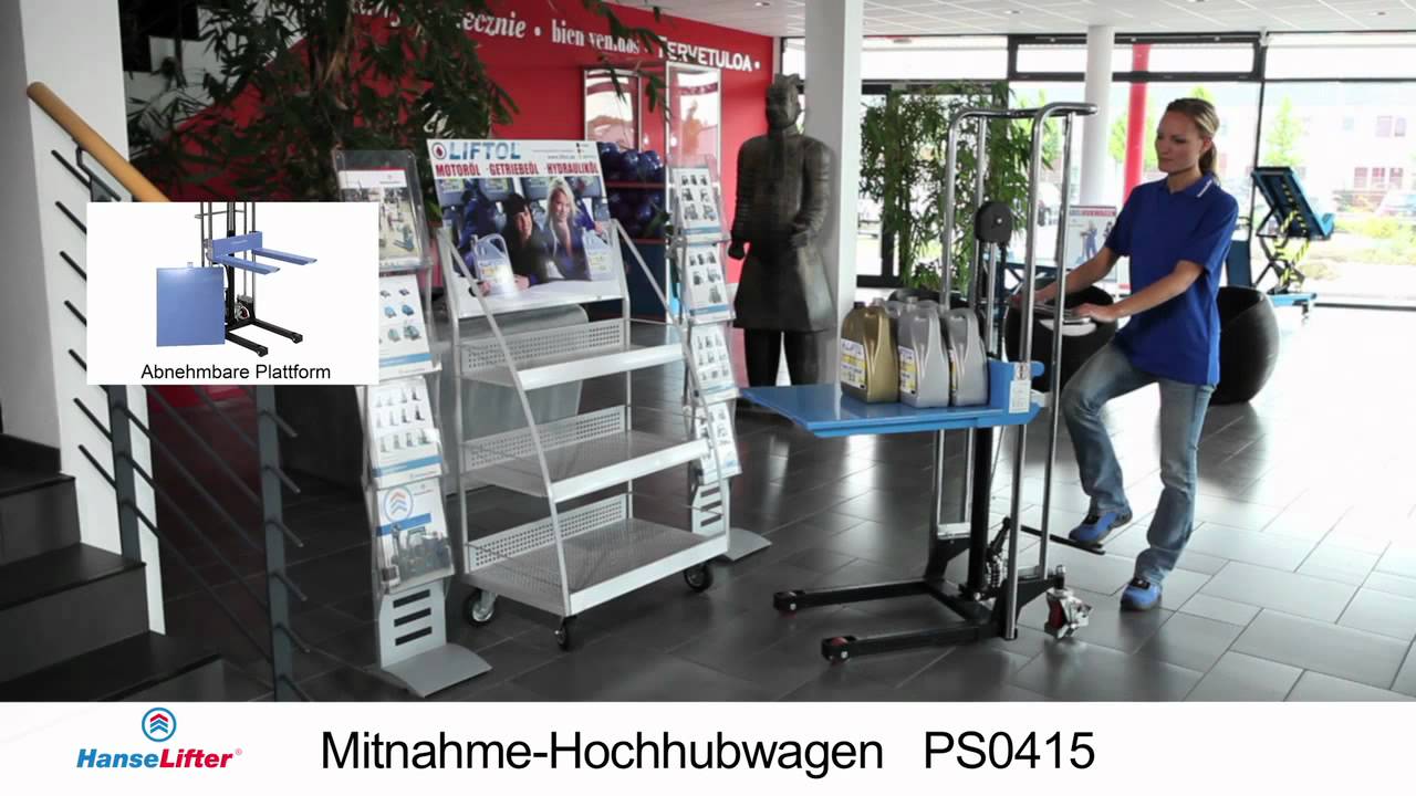 HanseLifter Mitnahme-Hochhubwagen PS0415