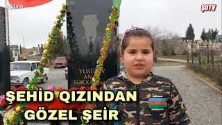 3 balasını geridə qoyan Şəhidin anası danışdı - Qızı şeir dedi