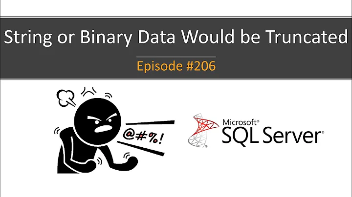 String or Binary Data Would be Truncated (#206)