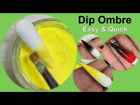 #1 Cách Dip Ombre trên nền Gel, bột nhanh và dễ |  Alex Vo Mới Nhất