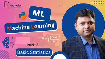 Machine Learning | Basic Statistics | Video 6 | Part 2 | Data Science Demo Videos
