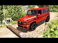 Cars vs Falled Tree #3 - BeamNG.drive