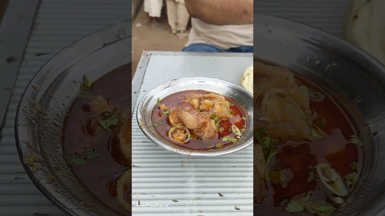 Karachi Famous Nomi Siri Paye Soft and Flavourful Taste Very Tasty 😋🤤