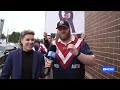 Roosters fans triumphant after NRL premiership victory over Knights | ABC NEWS