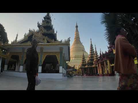 【疲れた心に癒やしの時間を】 毎日 お経配信 2137日目　ミャンマー　ヤンゴン　シュエダゴンパゴダ / Every day Japanese buddhism service