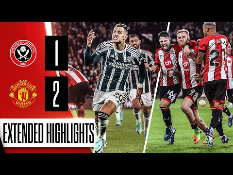 Sheffield United 1-2 Manchester United | Extended Premier League highlights