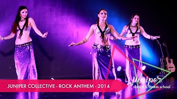 Juniper Collective - Rock Anthem - Tribal Fusion Bellydance - 2014
