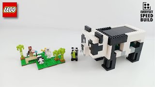 LEGO Minecraft - The Panda Haven - 21245 Speed Build