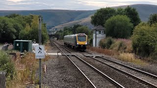 Edale Railway Station On The Hope Valley Line With Trains Passing Through 16/8/2026
