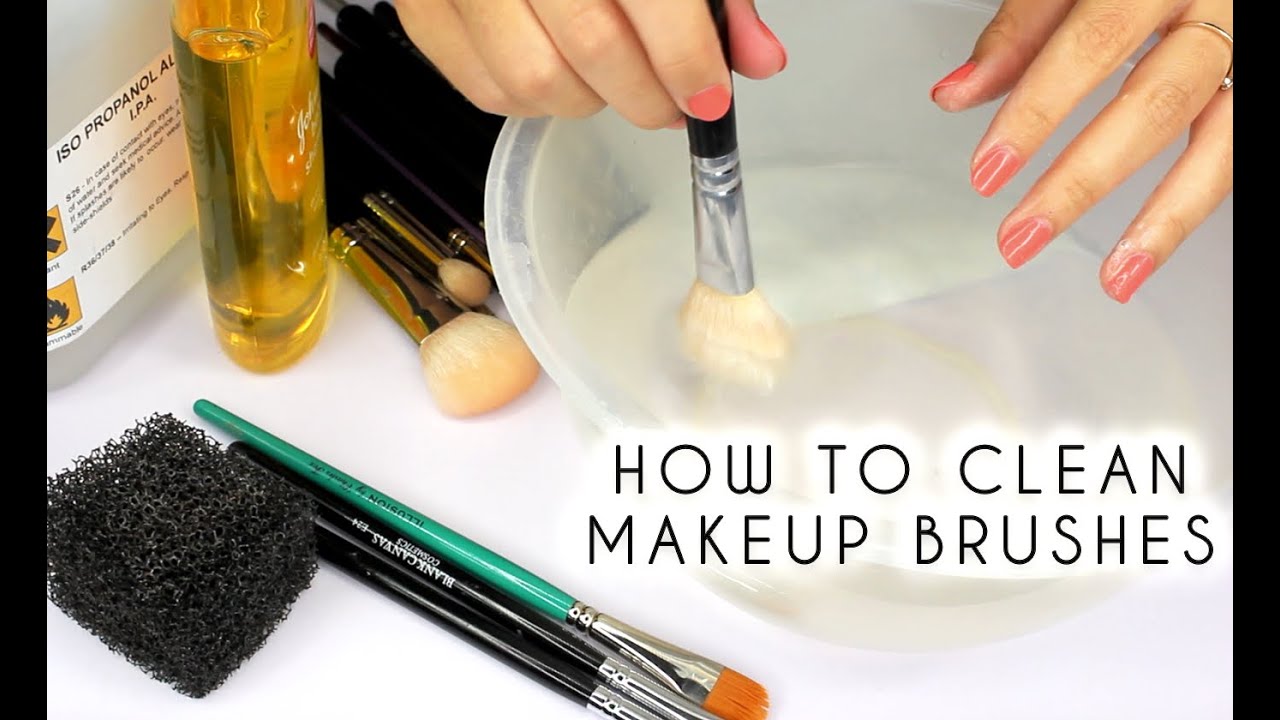 3 Ways To Clean MakeUp Brushes Shonagh Scott ShowMe MakeUp YouTube