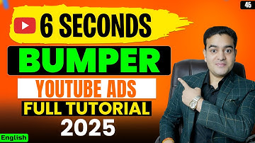 How To Run Bumper Ads on YouTube | 6 Second Bumper Ads Tutorial | #youtubeads2025 #googleadscourse