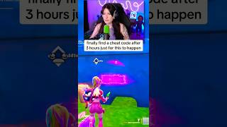 Finally find a cheat code and this is what happens #fortnite #gaming #shorts #fortnitebattleroyale