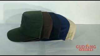 Topi Polos Komando - Military Canvas Cap - TOP 15