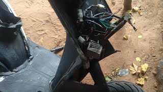 without battery Honda dio