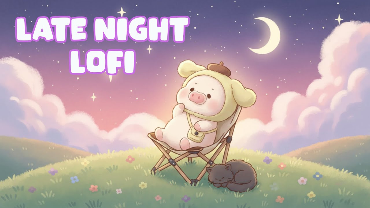 So Chill Under the Stars ☪ | Late Night Lo-fi for Thinking, Relaxing & Sleep