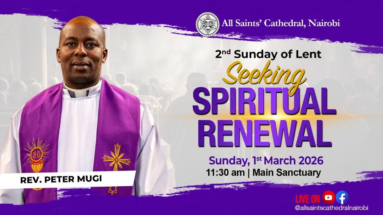 2nd Sunday Of Lent  || Seeking Spiritual  Renewal  || 11:30 AM || 01.03.2026