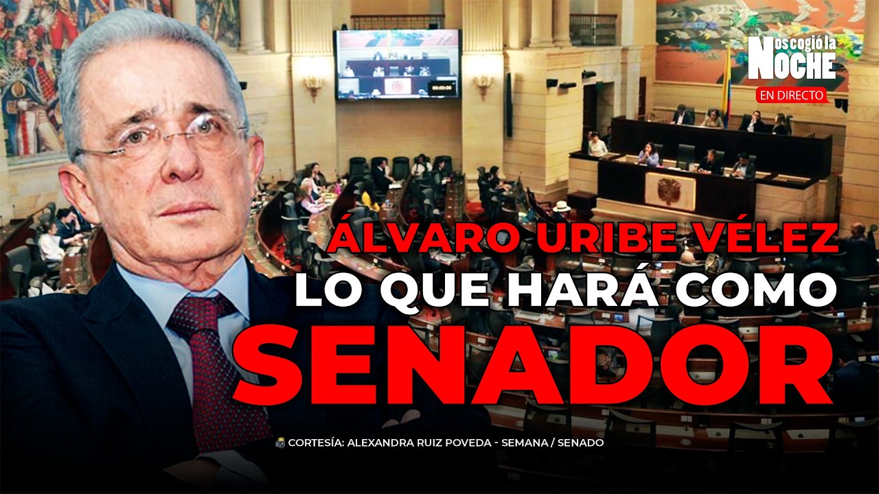 Álvaro Uribe promete volver al Congreso: Daré lo mejor por Colombia si alcanzo la elección al Senado