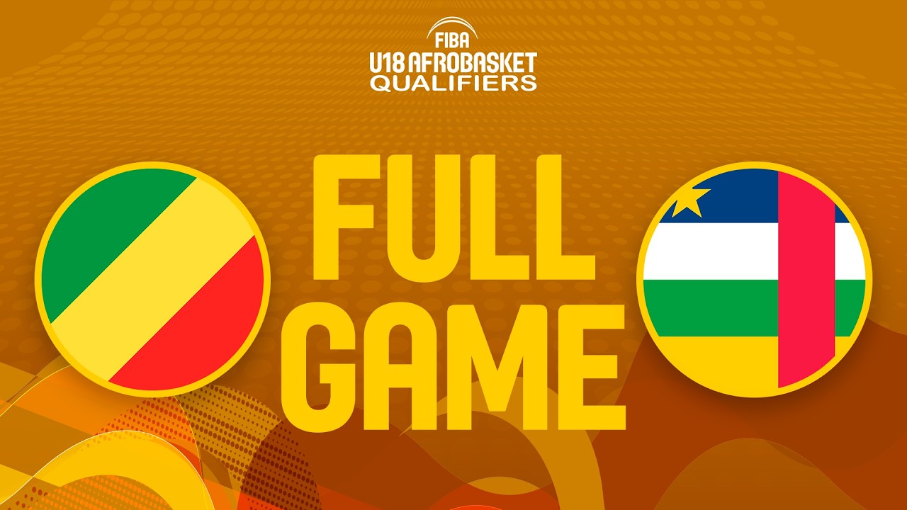 Congo v Central African Rep. | Full Basketball Game | FIBA U18 AfroBasket Qualifiers 2026 | Zone 4
