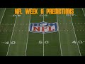 NFL Week 6 Predictions