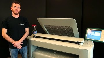 Cleaning the Scanner - Canon Océ Plotwave 300 (How to)