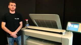 Cleaning the Scanner - Canon Océ Plotwave 300 (How to)
