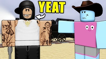 YEAT is in ROBLOX DEAD RAILS... (New Update)
