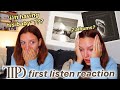 Reacting to taylor swifts the tortured poets department i am unwell