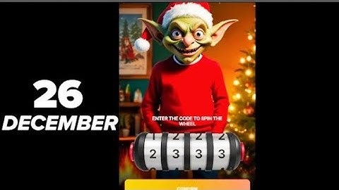 26 December Goblin Mine Game Code | Goblin Mine Game gift bags Code | Goblin Mine Game Daily Code