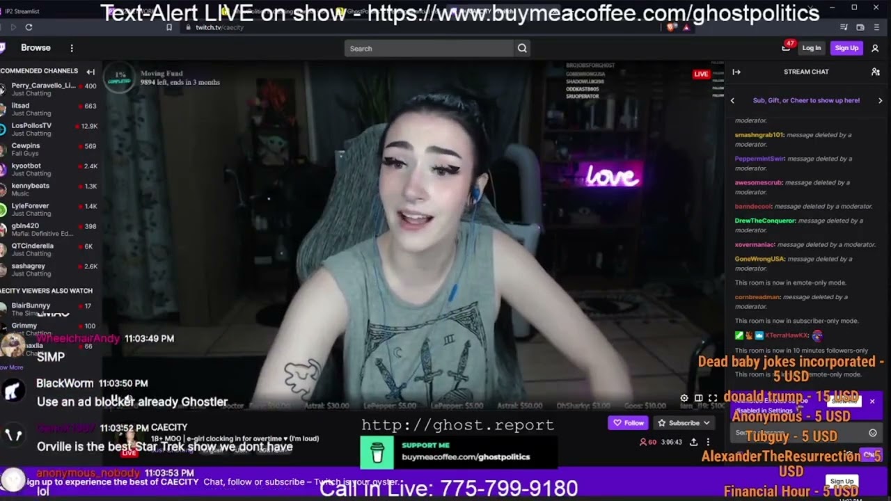 [EP292] Ghost watching what the average Twitch thot streams in 2022 - Highlights