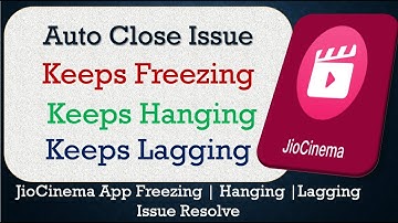 How to Fix JioCinema Auto Close | Keeps Hanging | Freezing | Lagging Issue Solve in Android