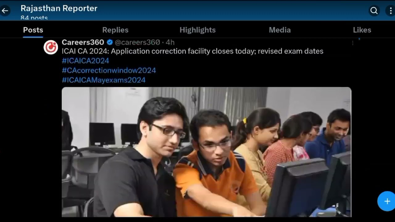 ICAI CA intermediate may 2024 postponed news। ICAI CA Final Exam may 2024 postponed News today