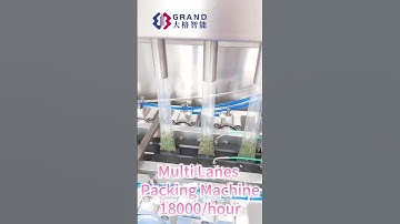 Multi-lane packaging machine High-speed sachet packaging machine
