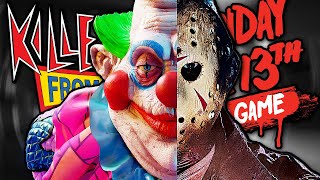 Killer Klowns Game: Friday the 13th Comparison