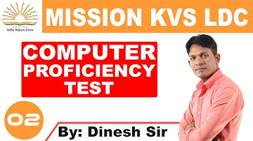 CPT Exam For KVS LDC Episode - 02 || Computer Awareness