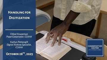 Handling for Digitization